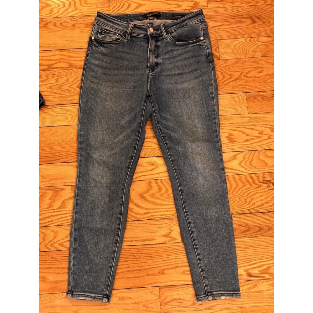 Judy Blue Womens Slim‎ Relaxed Fit Jeans Sz 9 /29 Blue Stretch Denim 27" Inseam